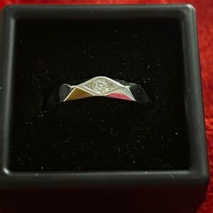 Luxury Moissanite Diamond dainty ring size‎ 8